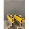 Image 2 : (2) - FANUC A06B-6079-H106 SERVO AMPLIFIER MODULES (PLASTIC CASING DAMAGED ON ONE - SEE PHOTOS)