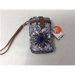 Sakroots Wallet and Phone Holder