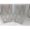 Image 1 : Shatter Resistant Geometric Ornaments (2 x 4)
