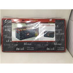 Adjustable 54 to 96 Count Ornament Storage Chest