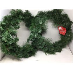 2 x 26in Mixed Pine Wreath