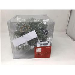 8in Flocked Ornament Ball