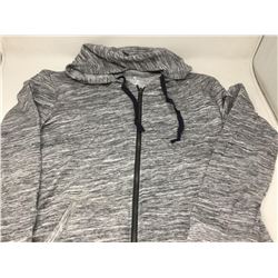 Hanes Grey Zip Up Sweatshirt (L)