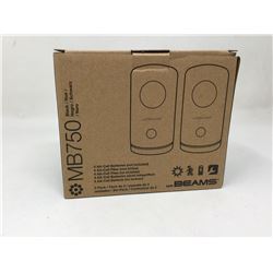 MB750 Beams- Black (Sensored Lights)