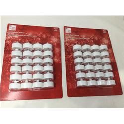 Home Accents LED Tealights (2 x 24)