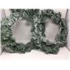 Image 1 : 26in Flocked Wreaths (2)