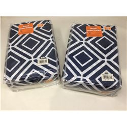 Indigo Window Panels (38in x 104in x 4)