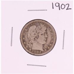 1902 Barber Quarter Coin