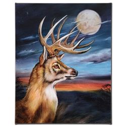 Martin Katon "White Tail Moon" Limited Edition Giclee