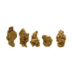 Lot of Gold Nuggets 3.25 Grams Total Weight