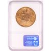 Image 2 : 1922 $20 St. Gaudens Double Eagle Gold Coin NGC MS62