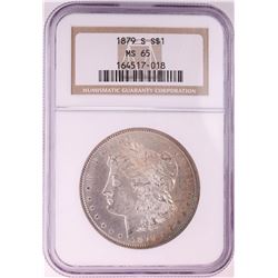 1879-S $1 Morgan Silver Dollar Coin NGC MS65