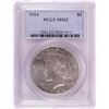 Image 1 : 1924 $1 Peace Silver Dollar Coin PCGS MS62