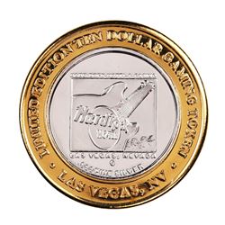 .999 Silver Hard Rock Hotel Las Vegas, Nevada $10 Casino Limited Edition Gaming Token