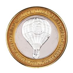 .999 Silver Fly RNO Reno Tahoe $10 Casino Limited Edition Gaming Token