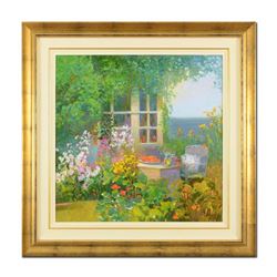 Ming Feng "Cozy Hideaway" Original Oil Painting on Canvas