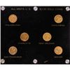 Image 1 : Set of (6) $2 1/2 Quarter Eagle Gold Coins from All U.S. Mints