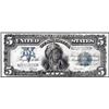 Image 1 : 1899 $5 Indian Chief Silver Certificate Note