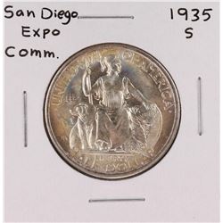 1935-S San Diego Exposition Commemorative Half Dollar Coin