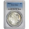 Image 2 : 1881-S $1 Morgan Silver Dollar Coin PCGS MS64 Amazing Toning