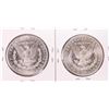 Image 2 : Lot of (2) 1881-S $1 Morgan Silver Dollar Coins