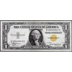 1935A $1 North Africa WWII Emergency Issue Silver Certificate Note