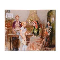 Pino (1939-2010) "Generations of Faith" Limited Edition Giclee on Canvas