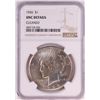 Image 1 : 1926 $1 Peace Silver Dollar Coin NGC Unc Details