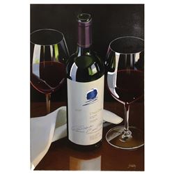 Thomas Stiltz "Black Opus" Original Oil Painting on Canvas