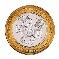 .999 Silver Sundowner Hotel Casino Reno, NV $10 Casino Limited Edition Gaming Token