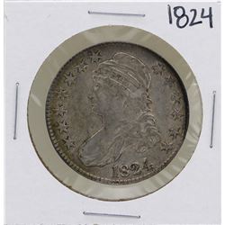 1824 Capped Bust Half Dollar Coin