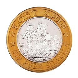 .999 Fine Silver Luxury Cruise $10 Casino Limited Edition Gaming Token