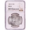 Image 1 : 1882-CC $1 Morgan Silver Dollar Coin NGC MS64