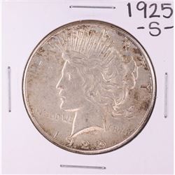 1925-S $1 Peace Silver Dollar Coin