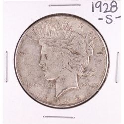 1928-S $1 Peace Silver Dollar Coin