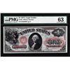 Image 1 : 1875 $1 Legal Tender Note Fr.26 PMG Choice Uncirculated 63