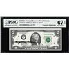 Image 1 : 1995 $2 Federal Reserve Note PMG Superb Gem Uncirculated 67EPQ Courtesy Autograph