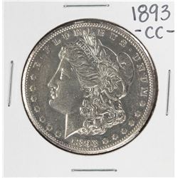 1893-CC $1 Morgan Silver Dollar Coin