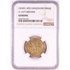 Image 1 : AH451-492 Ghaznavid Dinar A-1637 Ibrahim Gold Coin NGC Genuine