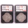 Image 1 : Lot of 1891 & 1892-O $1 Morgan Silver Dollar Coins NGC Genuine