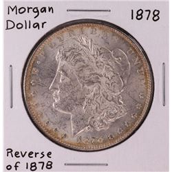1878 Reverse 1878 $1 Morgan Silver Dollar Coin
