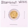 Image 1 : Rarities Mint Disney Mickey "Steamboat Willie" 1 Gram .999 Fine Gold Round