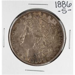 1886-S $1 Morgan Silver Dollar Coin