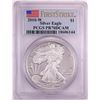 Image 1 : 2010-W Proof $1 American Silver Eagle Coin PCGS PR70DCAM
