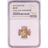 Image 1 : 2016 $5 American Gold Eagle Coin NGC MS70