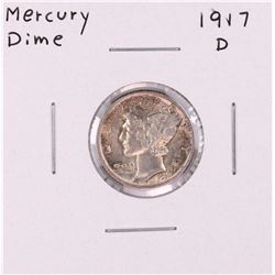 1917-D Mercury Dime Coin