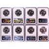 Image 2 : 1956-1963 Proof Franklin Half Dollar Coins NGC PF68