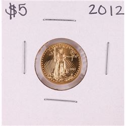 2012 $5 American Gold Eagle Coin