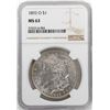 Image 1 : 1893-O $1 Morgan Silver Dollar Coin NGC MS63