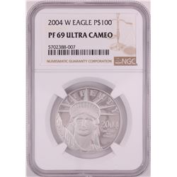 2004-W $100 Proof Platinum American Eagle Coin NGC PF69 Ultra Cameo